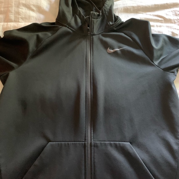 zip down hoodie